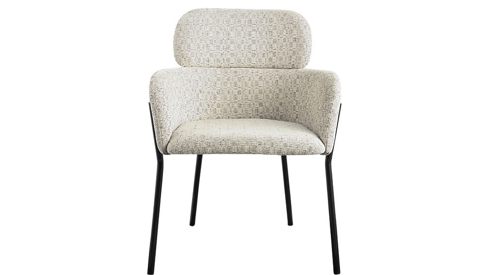 azalea ivory moon chair - Image 1