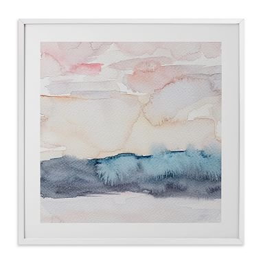 Hebridean Sunset No 1 Wall Art by Minted(R), 24"x24", White - Image 0