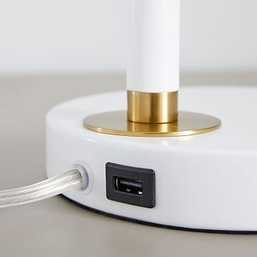 Mid,Century Task Table Lamp + USB-Individual - Image 2