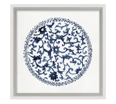Porcelain Blue Print, Set of 4 - Image 2