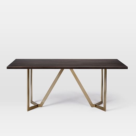 Tower Dining Table - Dark Mineral - Image 1