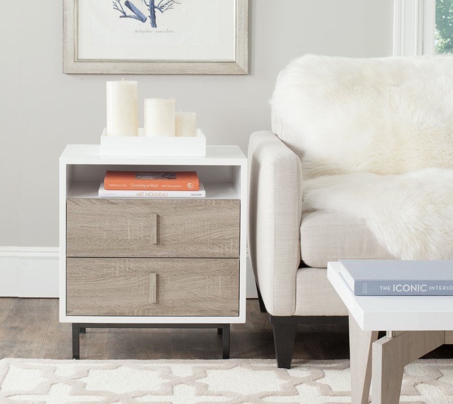 Kefton End Table with Storage - Image 2