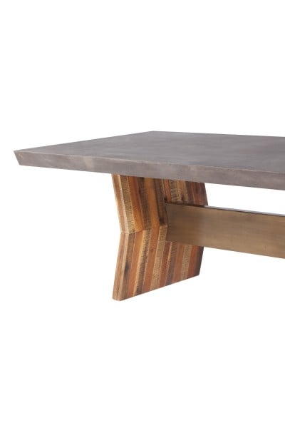 Braelynn Dark Concrete Table - Image 4