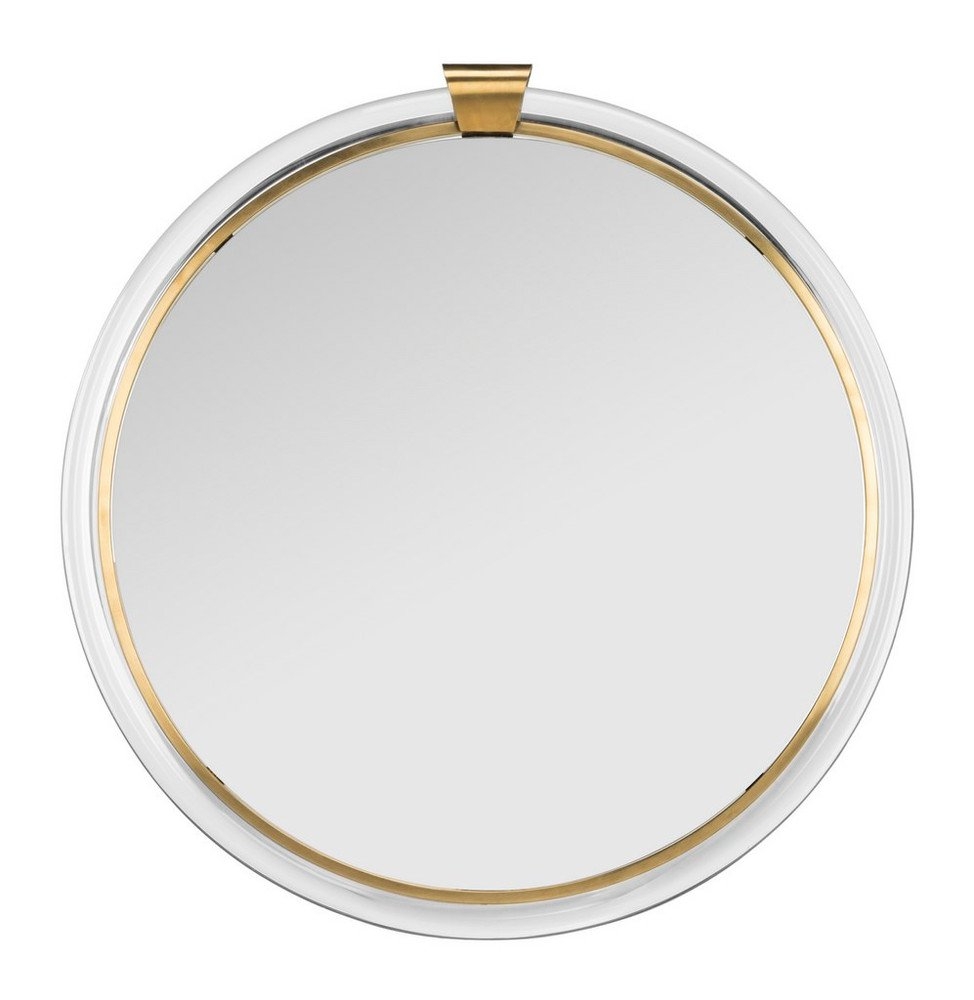 Donzel Acrylic Mirror - Brass/Clear - Arlo Home - Image 0