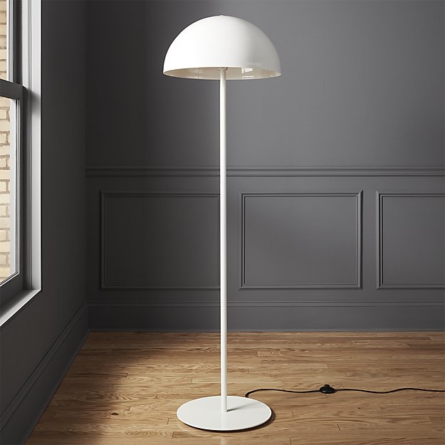 Hanna White Floor Lamp - Image 0
