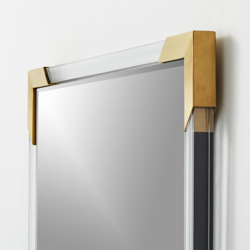 "Demi Rectangle Acrylic Mirror 36""" - Image 3