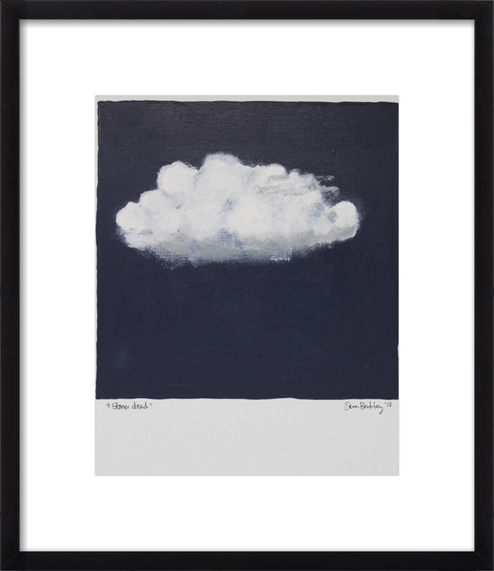 Storm Cloud, with matte FINAL FRAMED SIZE: 19''x22" - Image 0