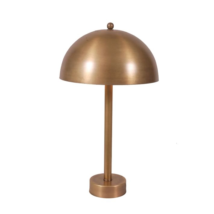 Mid-Century Canopy Table Lamp: Brushed Brass - Image 0