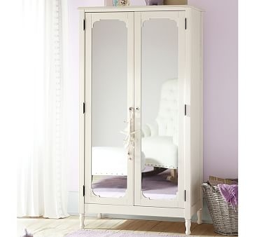 Juliette Armoire, French White - Image 0