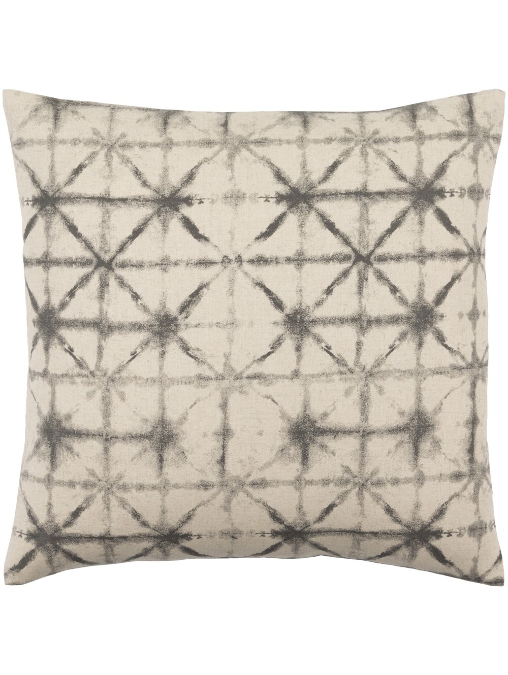 LUANE PILLOW, SLATE- 20" x 20" - Down Filled - Image 0