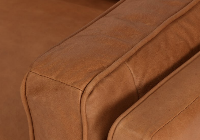 Timber Charme Tan Sofa - Image 1