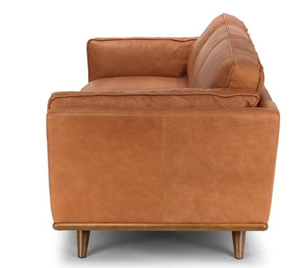 Timber Charme Tan Sofa - Image 3