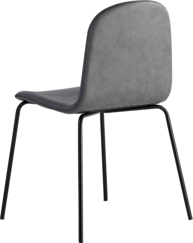 Primitivo Grey Faux Leather Chair - Image 6