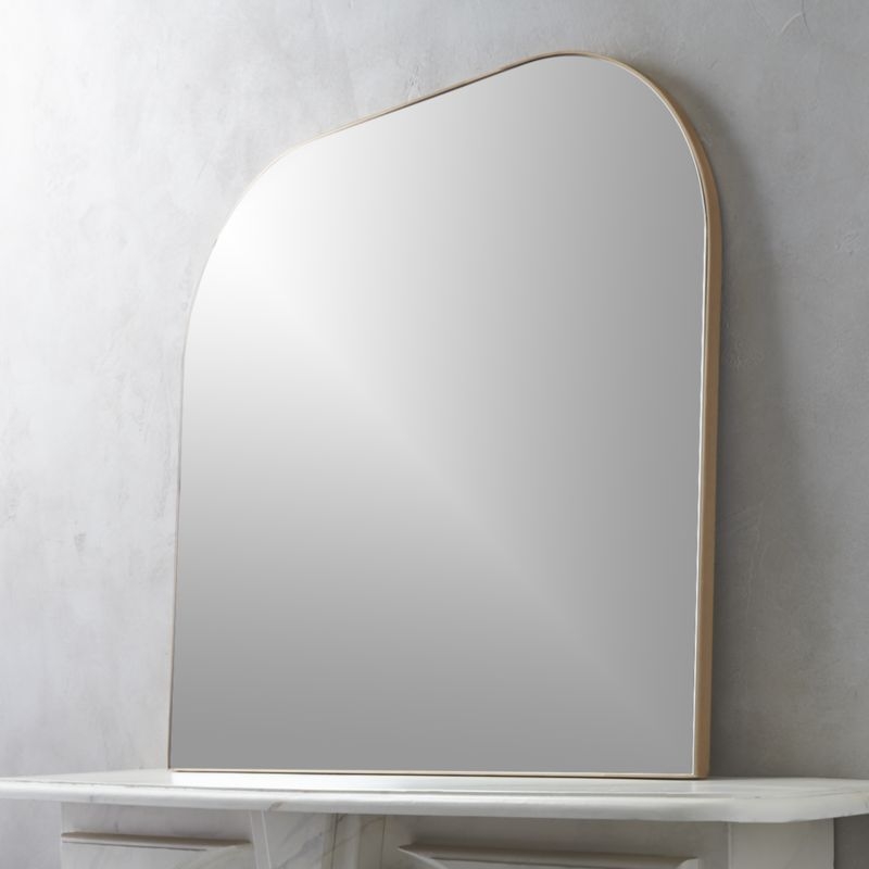 Infinity Brass Mantel Mirror - Image 2