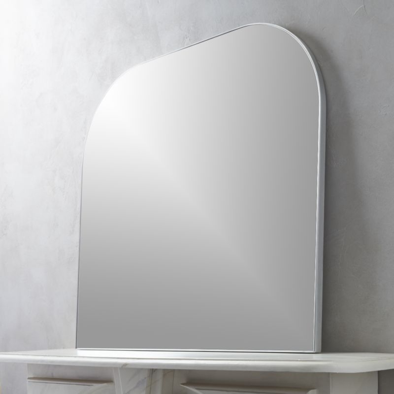 Infinity Silver Mantel Mirror RESTOCK Late April 2022 - Image 1