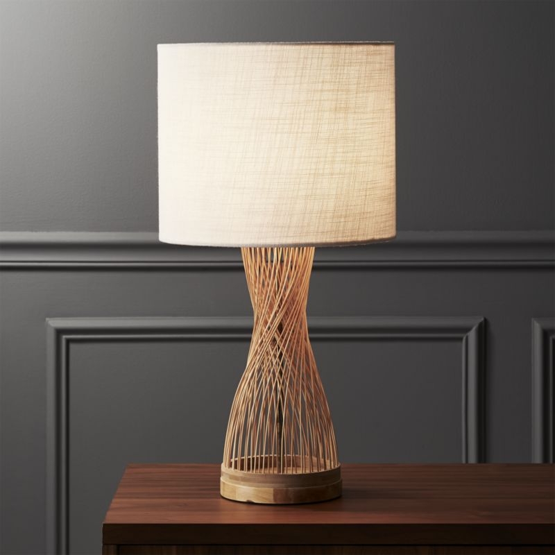 Rattan Table Lamp - Image 1