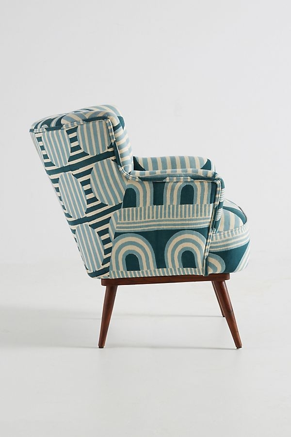 Ulla Accent Armchair - Blue - Image 2