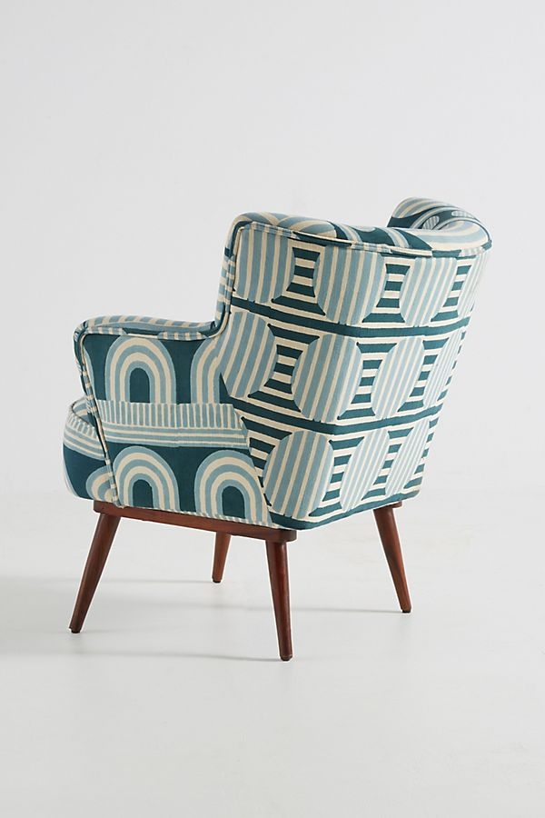 Ulla Accent Armchair - Blue - Image 4