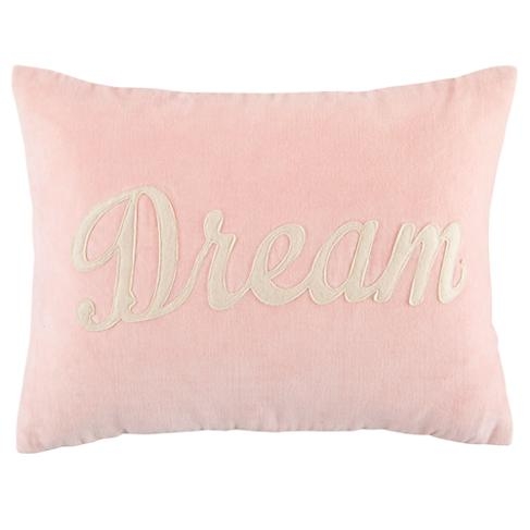 Pink Dream Throw Pillow - With Insert - Image 0