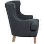 Reese Studio Indigo High-Back Accent Chair - Image 2