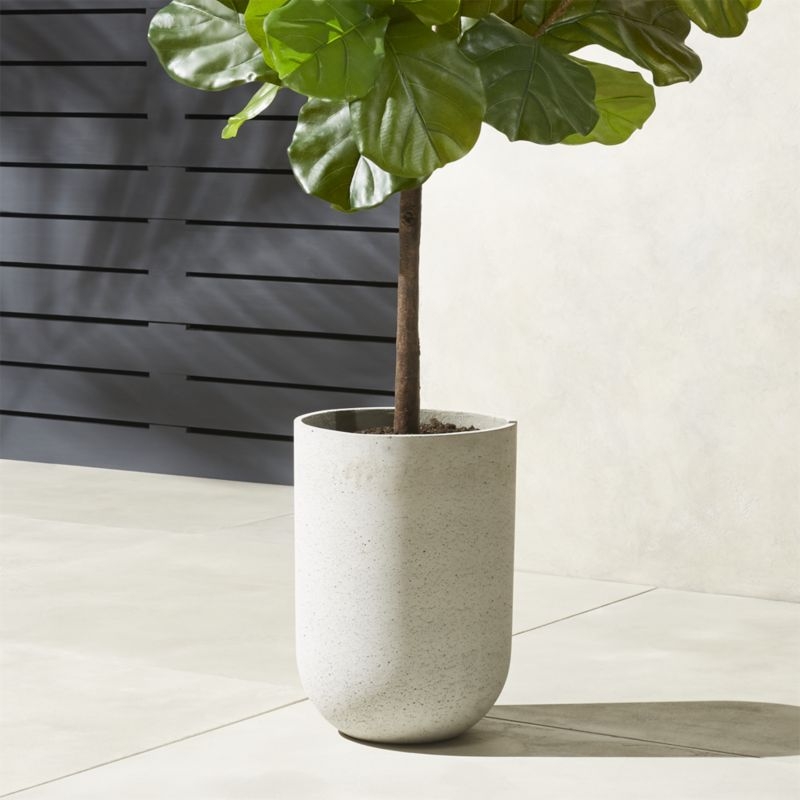 Seminyak Grey Cement Indoor/Outdoor Planter Mini - Image 4