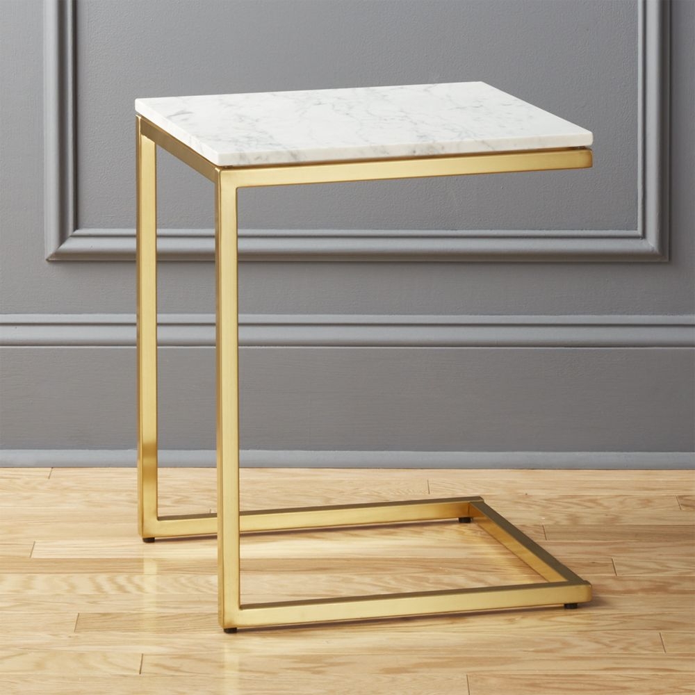 Smart Marble Brass C Table - Image 0