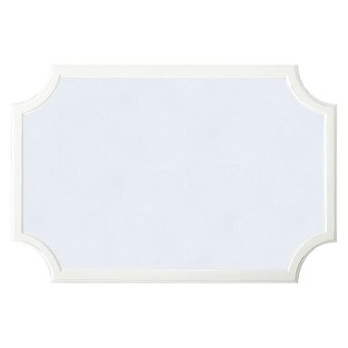 Scallop Statement Pinboard, Simply White - Image 0