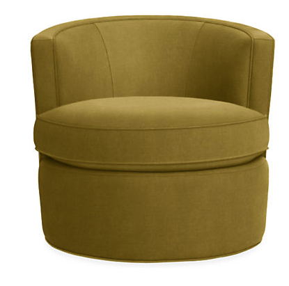 Otis Swivel Chair -Vance Mustard - Image 0