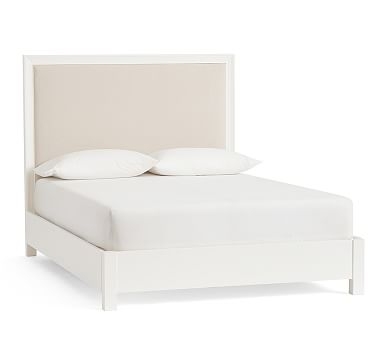 Montgomery Complete Bed, King, Pure White - Image 1