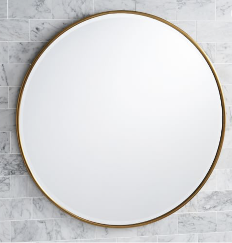 Vintage Round Mirror - Image 0