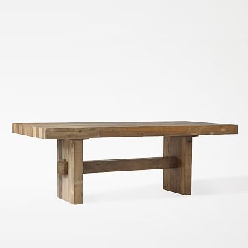 Emmerson Dining Table, 87", Reclaimed Pine - Image 1