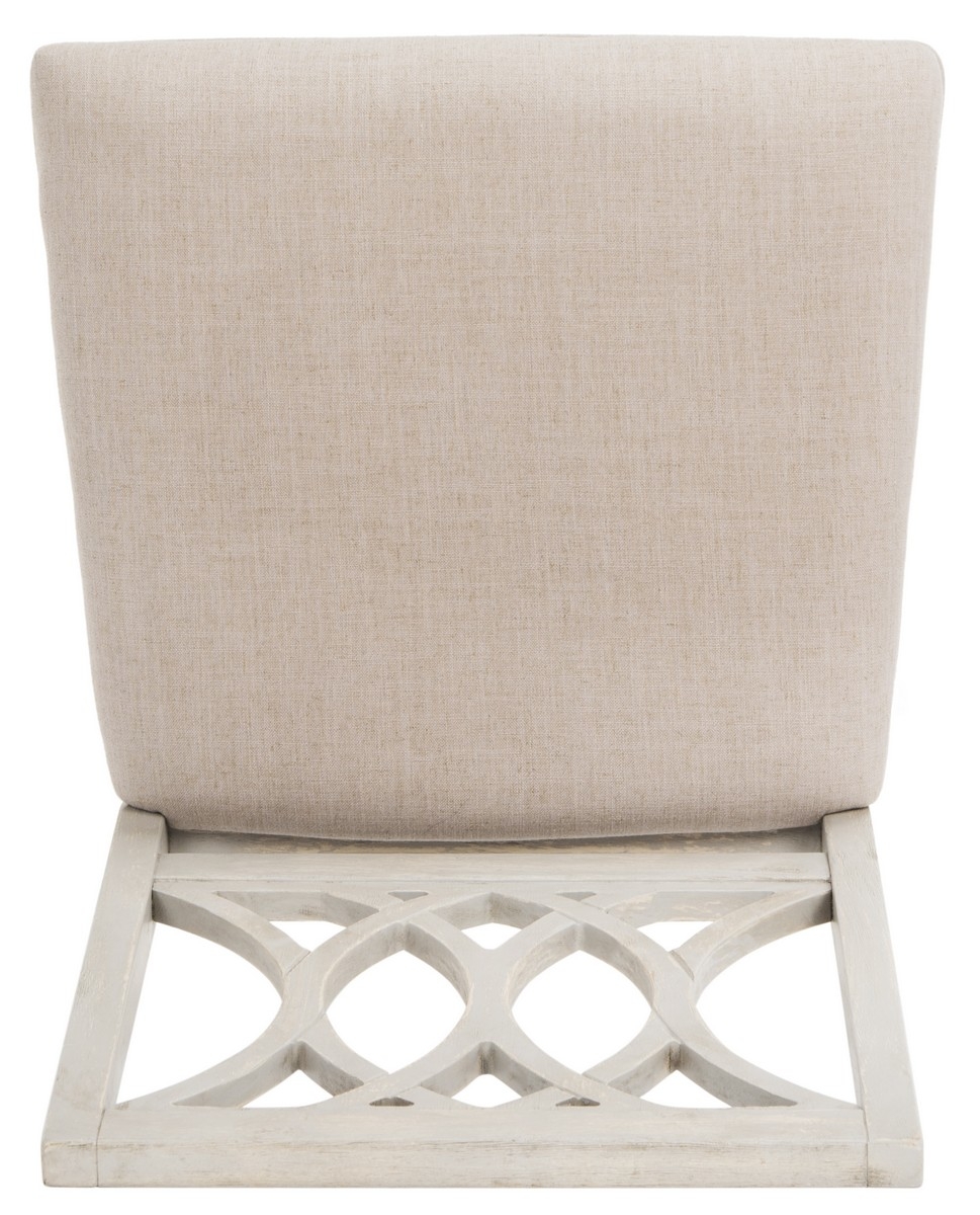Selena 19''H Linen Side Chair (Set of 2) - Taupe/Rustic Grey - Arlo Home - Image 4