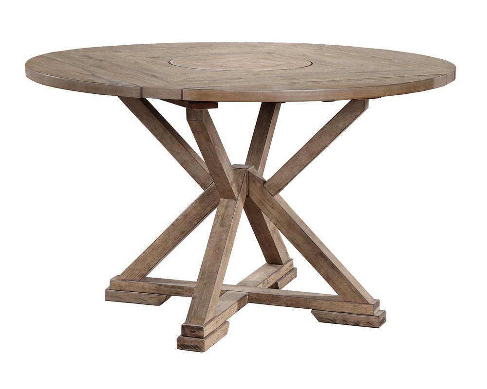 Clifford Drop Leaf Lazy Susan Dining Table - Image 0