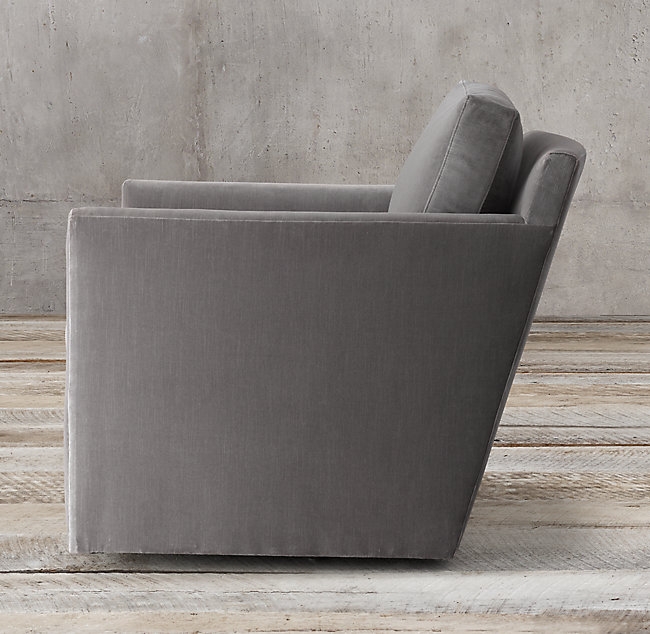 OLIVER TRACK ARM SWIVEL CHAIR - Image 2