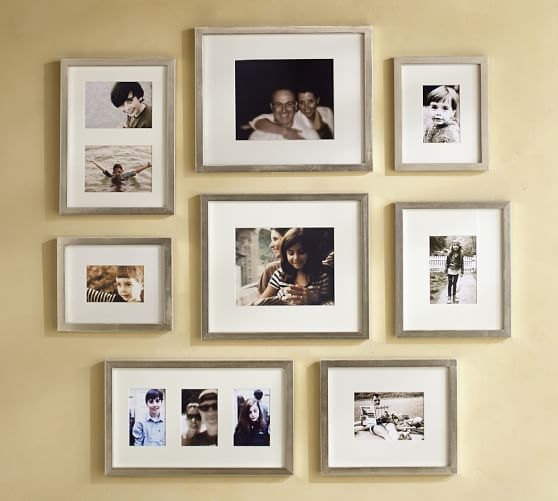 GALLERY IN A BOX FRAMES - silver - set of 15 - Image 0