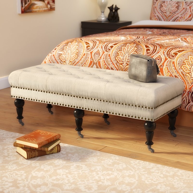 Woodard Upholstered Bench - Image 0