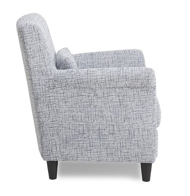 Contemporary Stripes Pattern Arm Chair - Image 2