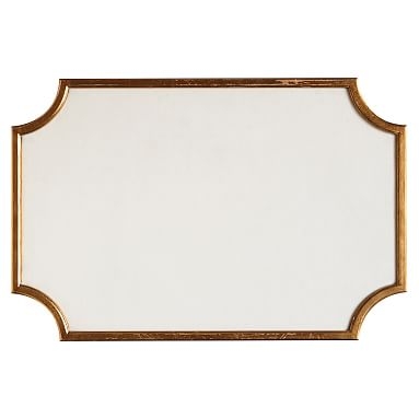 The Emily & Meritt Scallop Statement Pinboard, Gold - Image 1