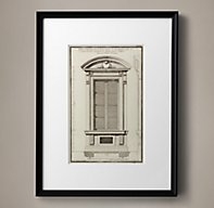 18TH C. ENGRAVINGS OF FRENCH NEOCLASSICAL ARCHITECTURE 1 - 18"W X 23½" H - Image 0