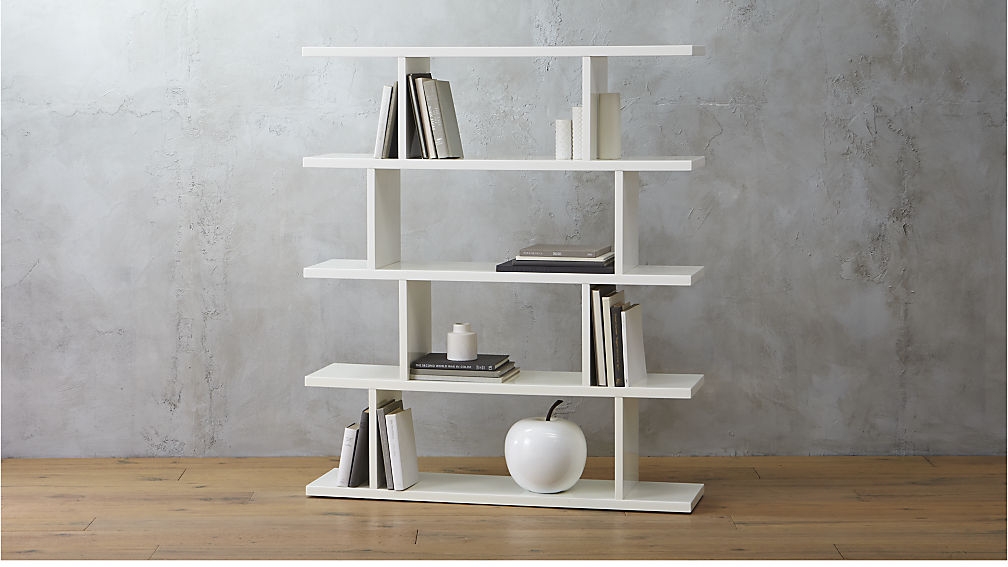 3.14 white bookcase - Image 1