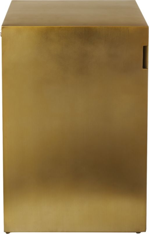 Gold File Cabinet - Image 4