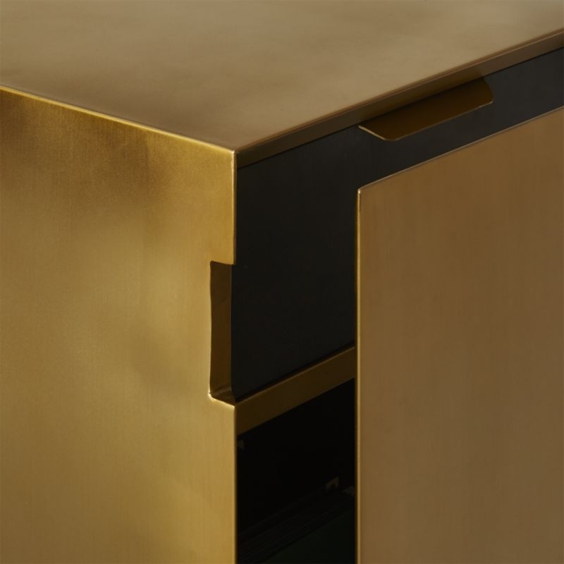 Gold File Cabinet - Image 5