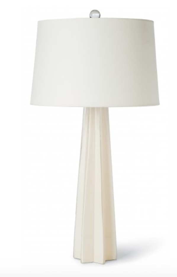 KLARA WHITE TABLE LAMP - Image 0