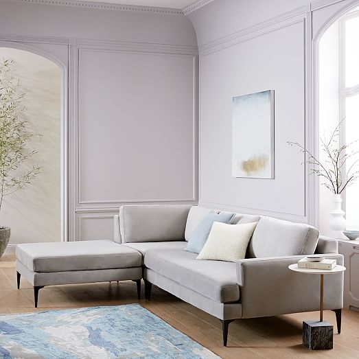 Andes 3-Piece Sectional - Left - Arm Sofa + Ottoman + Corner - Image 1