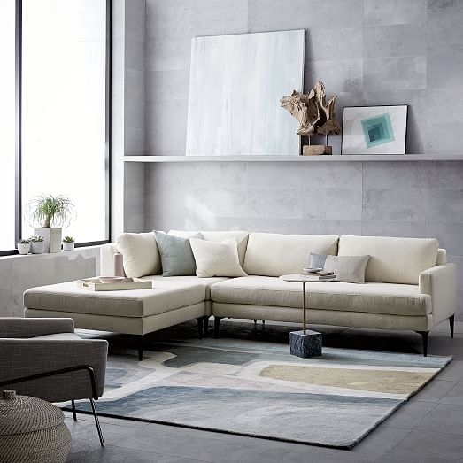Andes 3-Piece Sectional - Left - Arm Sofa + Ottoman + Corner - Image 2