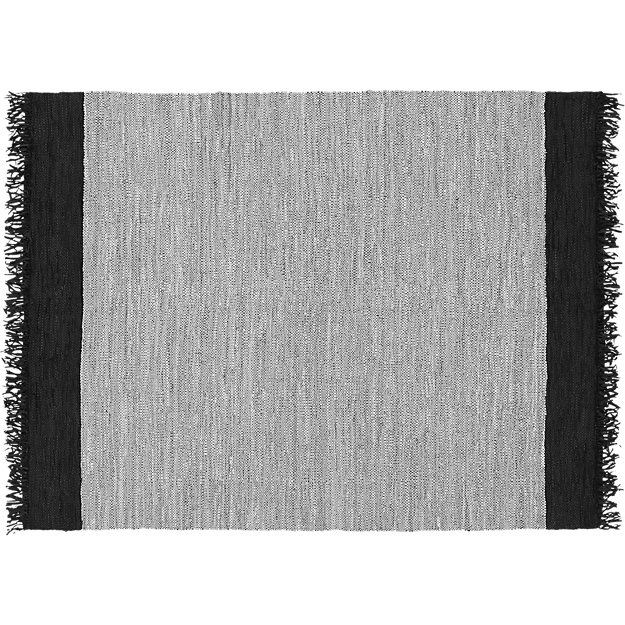 leather dressage rug 8'x10' black/grayl - Image 0