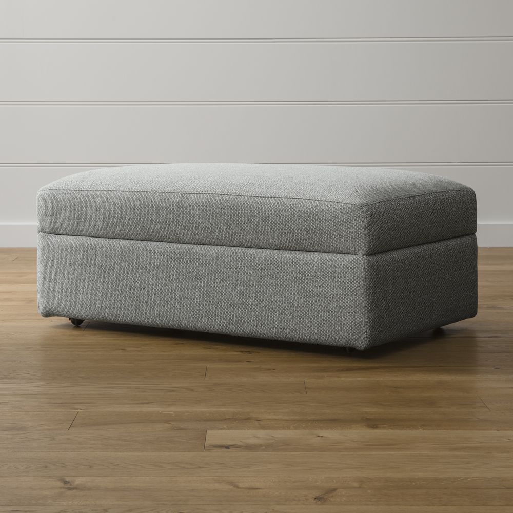 Lounge II Storage Ottoman with Casters - Image 0