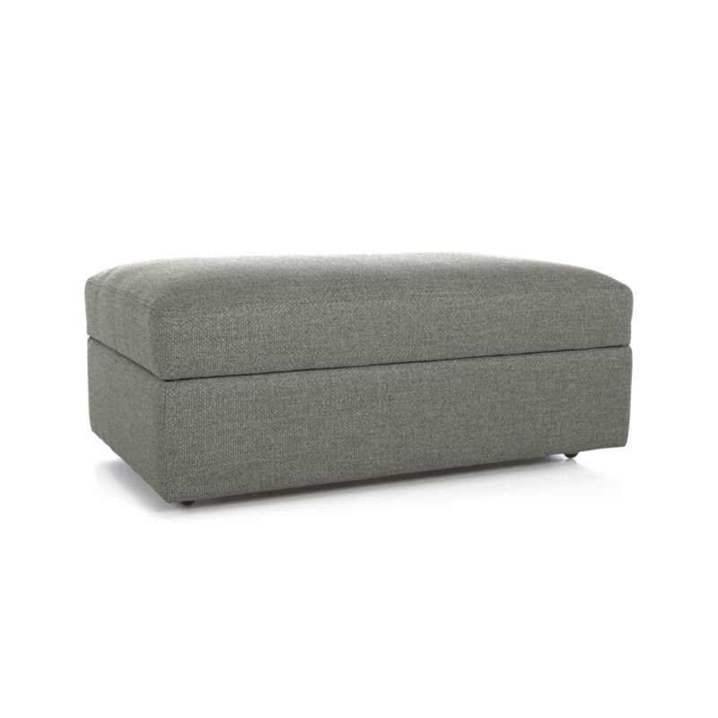 Lounge II Storage Ottoman with Casters - Image 2