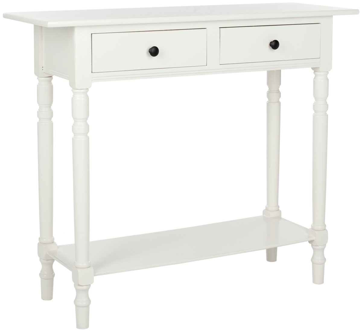 Rosemary 2 Drawer Console - Distressed Cream - Arlo Home - Image 2