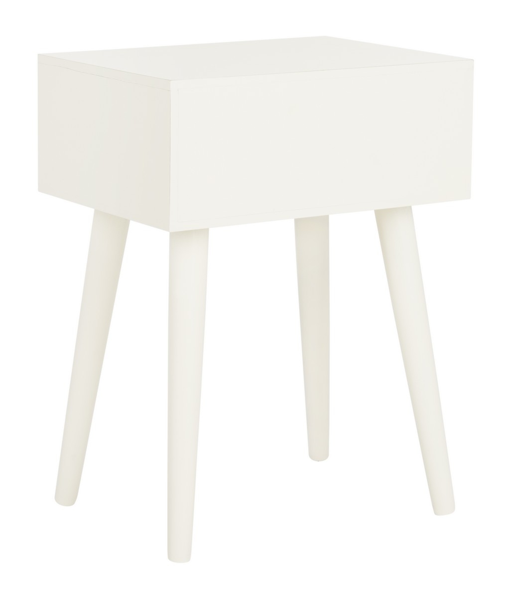 Lyle One Drawer Side Table - Antique/White - Arlo Home - Image 5